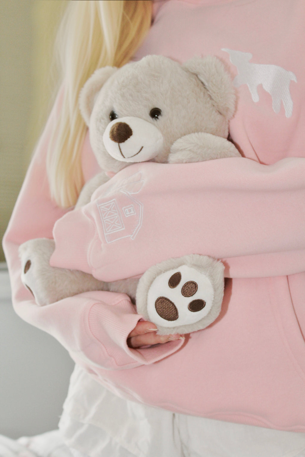 “Hazel Fields” Hoodie in Blushing Skies